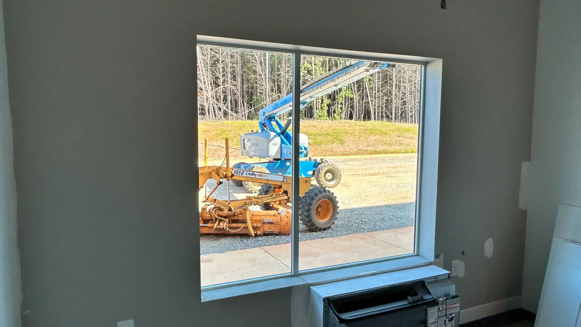 Clean commercial exterior windows